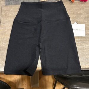 Beyond Yoga Black High-Waist Bike Shorts